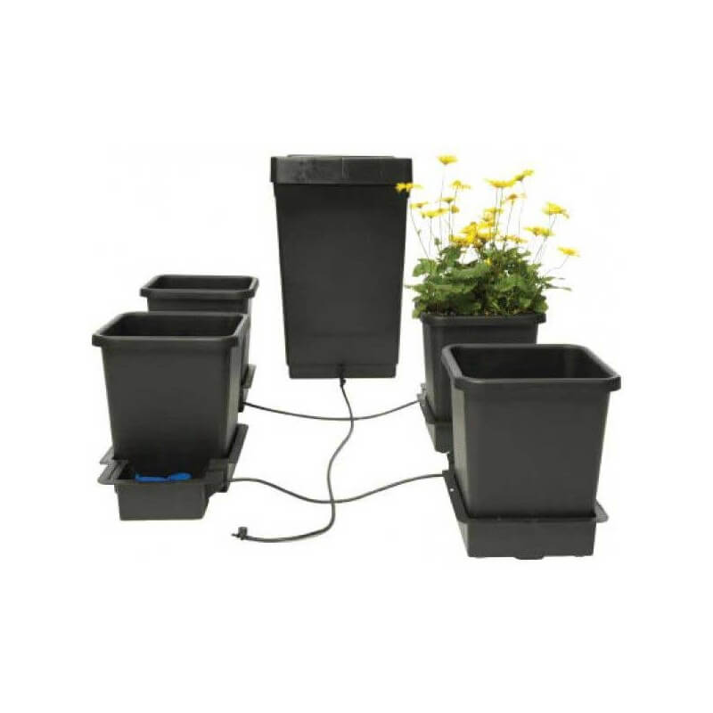 Hoop van Glimlach Dalset AutoPot Systeem voor 4 wietplanten: perfect automatisch water geven!
