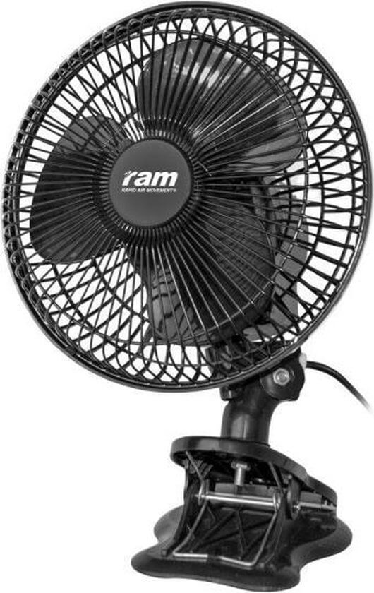 RAM ventilator 20W zwenkend