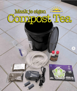 Plaatje Compost Tea set