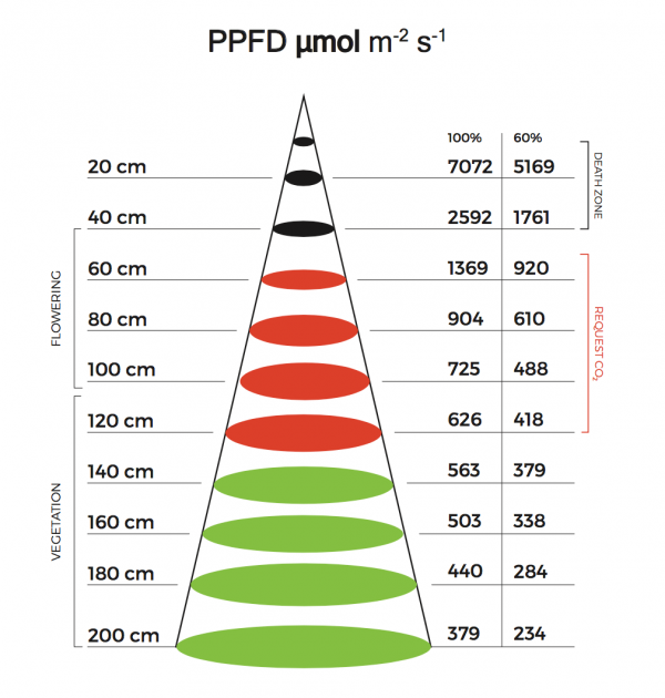 Hoogte Spectrolight