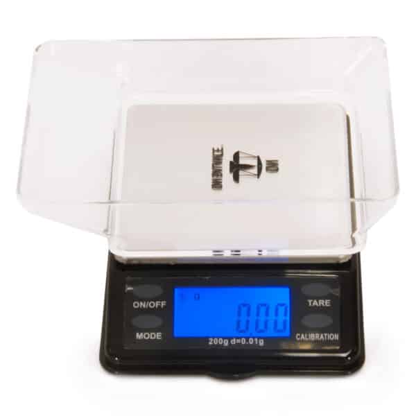 Exact grammen afwegen met de OnBalance precisie weegschaal MTT-200 0,01 gram