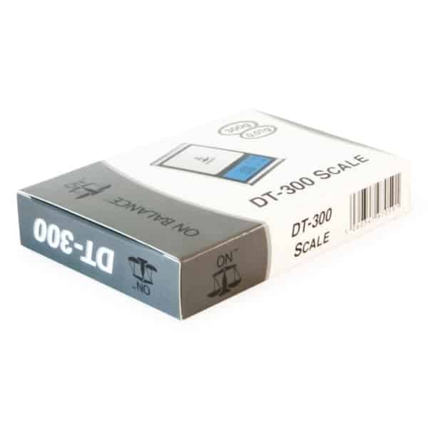Exactwegen met de mini weegschaal DT-300 van On Balance