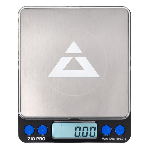 710-PRO grammen weegschaal set voor extracten 0.01 g van On Balance Weegschalen met los deksel