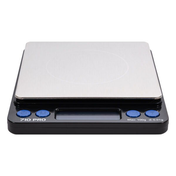 710-PRO mini weegschaal set voor extracten 0.01 g van On Balance Weegschalen vooraanzicht