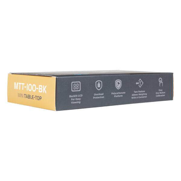 MTT-100 wiet weegschaal 0.05 gram van On Balance Weegschalen eigenschappen