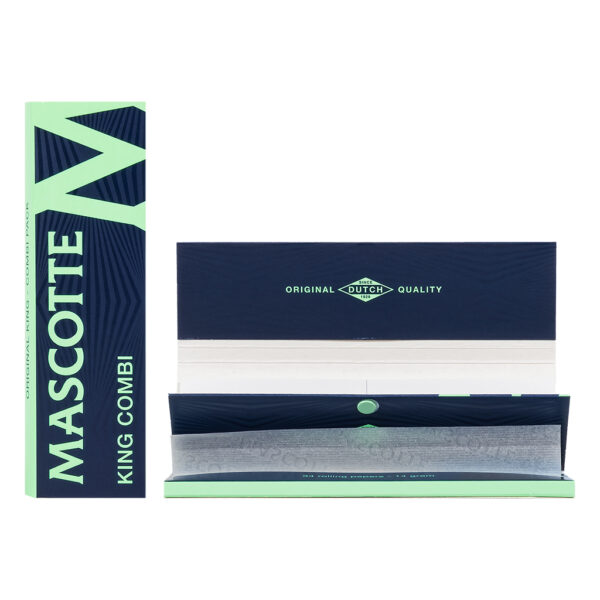 Mascotte King Size brede lange vloei en tip in een combi pack