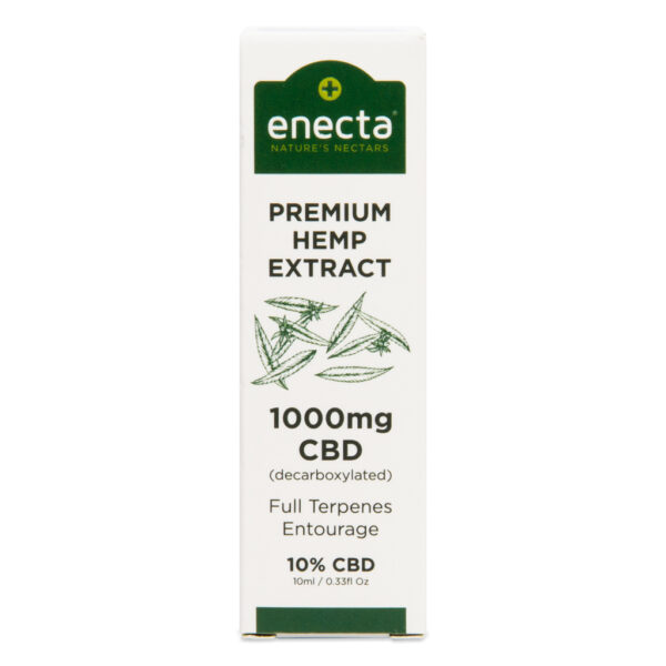 CBD olie 10% van Enecta bij burnout