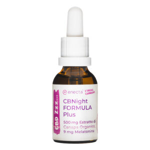 CBD olie CBNight Formula Plus wietolie van Enecta voor een betere nachtrust