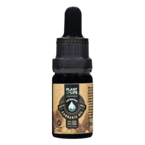 CBD CBG RAW hennep olie 5% van Plant of Life voor betere nachtrust