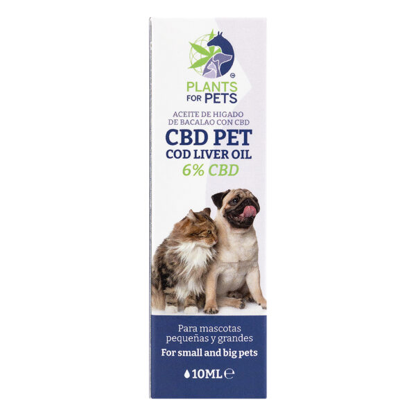 Hennep olie met 6% CBD voor huisdieren van Plant of Life voor een betere gezondheid van kat en hond