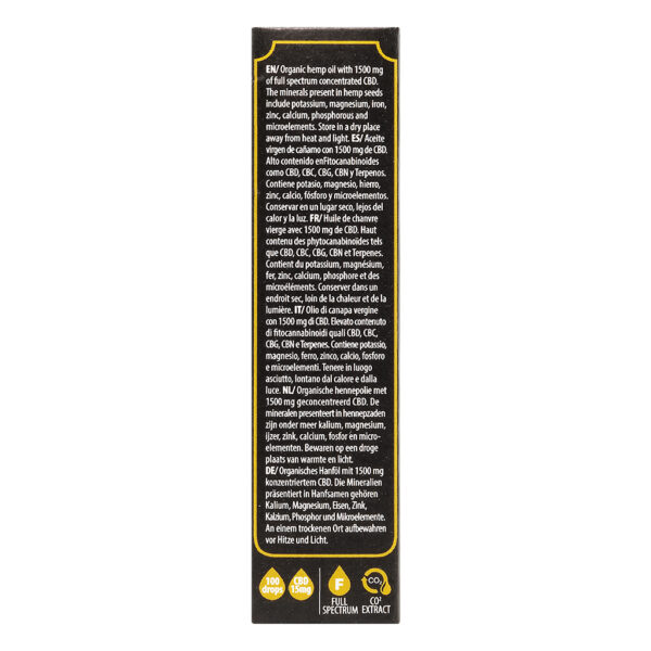 CBD cannabis olie 30% van Plant of Life voor meer rust