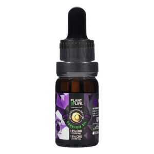 CBD & CBG wietolie 15% van Plant of Life voor meer rust en ontspanning