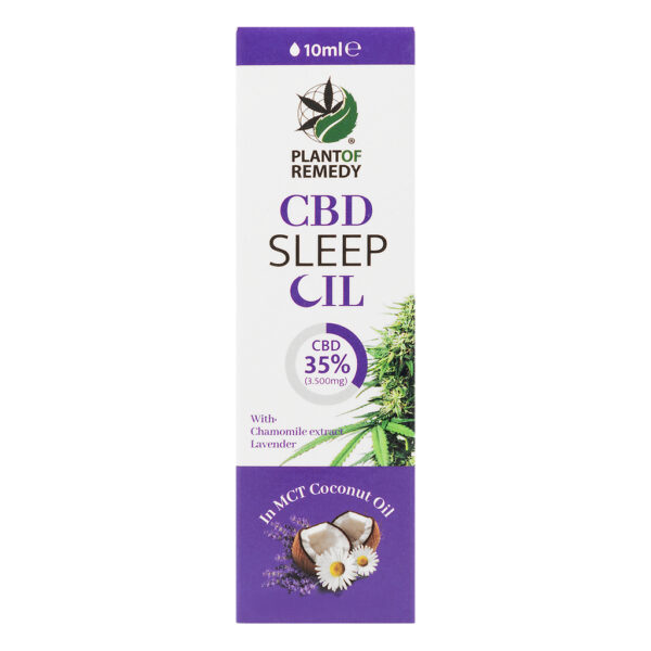 CBD slaap olie voor van Plant of Life voor meer ontspanning