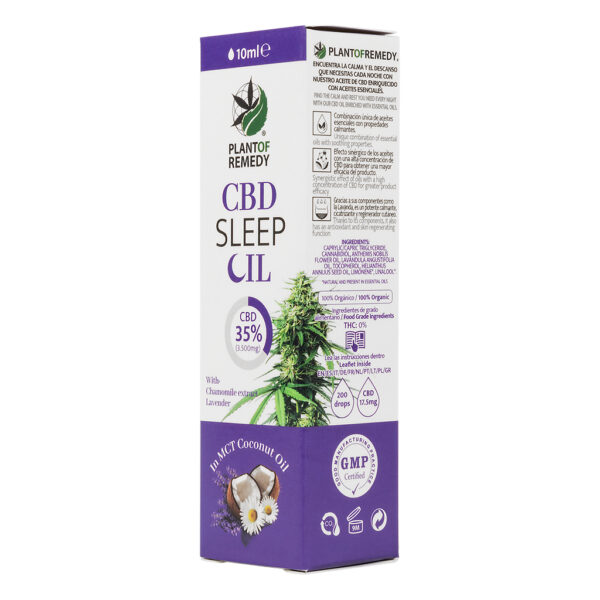 CBD hennep olie van Plant of Life voor beter slapen bij burnout