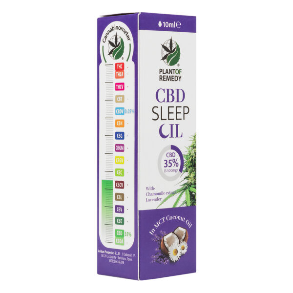 CBD olie voor slapen van Plant of Life voor een meer rust en ontspanning