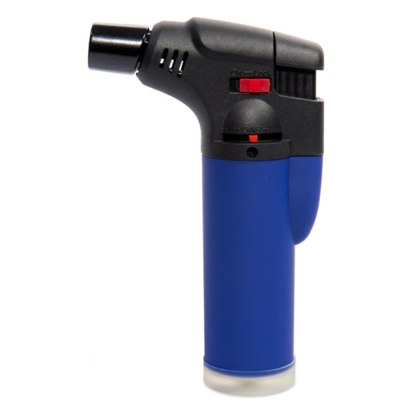 Tokyo navulbare torch aansteker met jetflame blauw