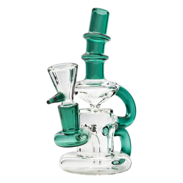 Mini dab bong van Black Leaf voor kruiden, wiet, hasj, olie en concentraten