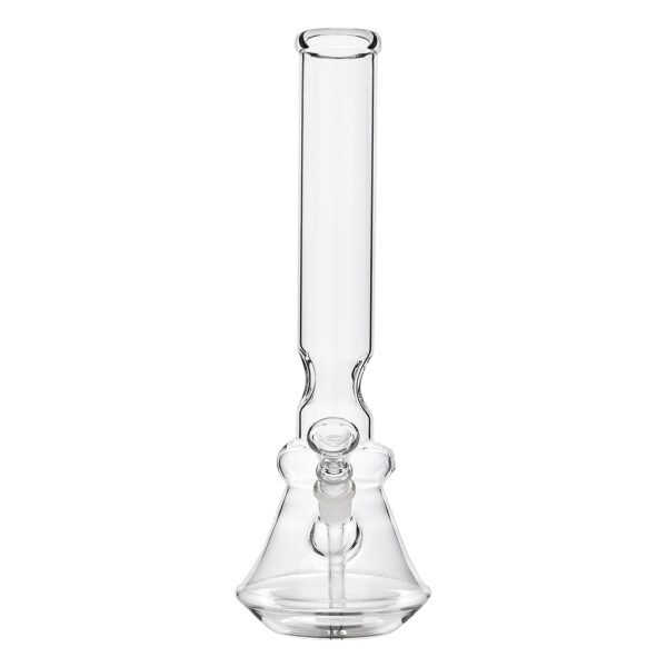 Doorzichtige Glazen bong 30cm hoog voor het roken van kruiden, wiet en hasj