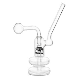 Mini Olie bong 16cm Pebble voor het verdampen van olie en concentraten