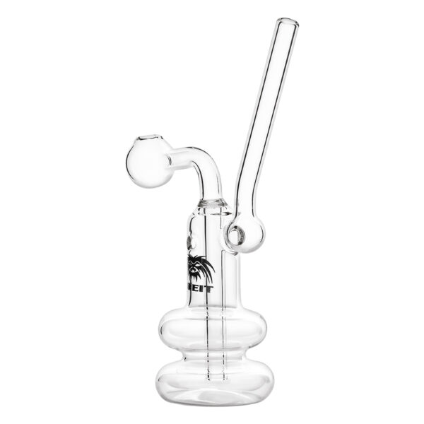 Kleine Olie bong 16cm Pebble voor het dabben van olie en concentraten