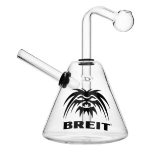 Mini Olie bong 8cm voor het dabben en verdampen van olie en concentraten