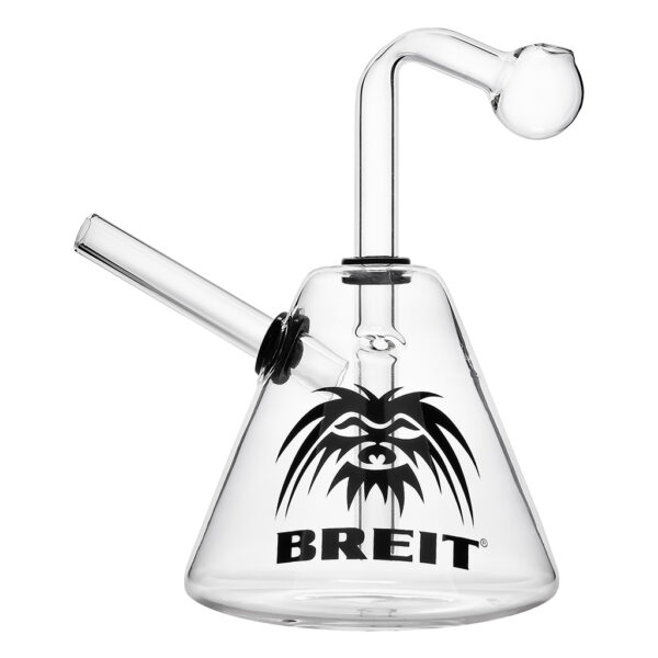 Mini Olie bong 8cm voor het dabben en verdampen van olie en concentraten
